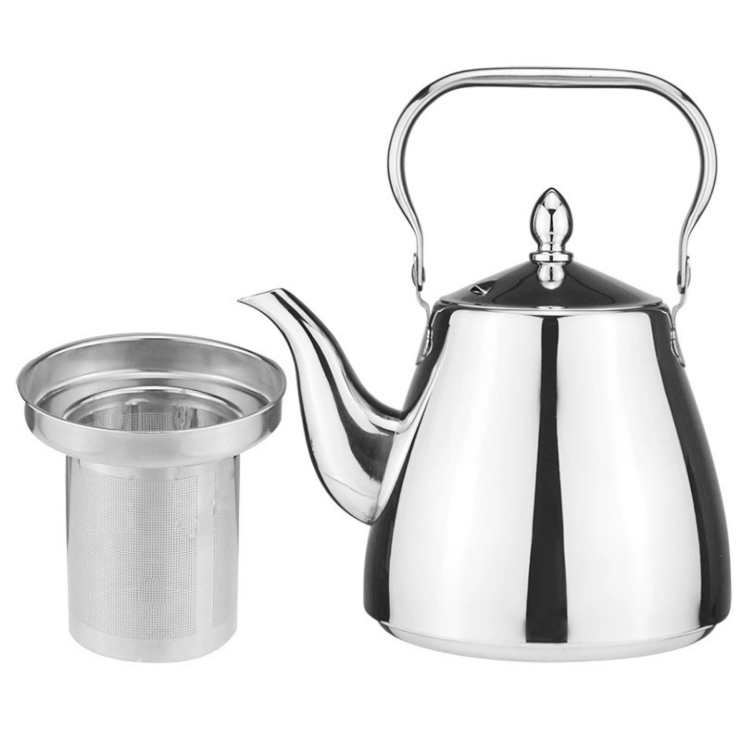 Théière en Inox Marocaine - Zahra