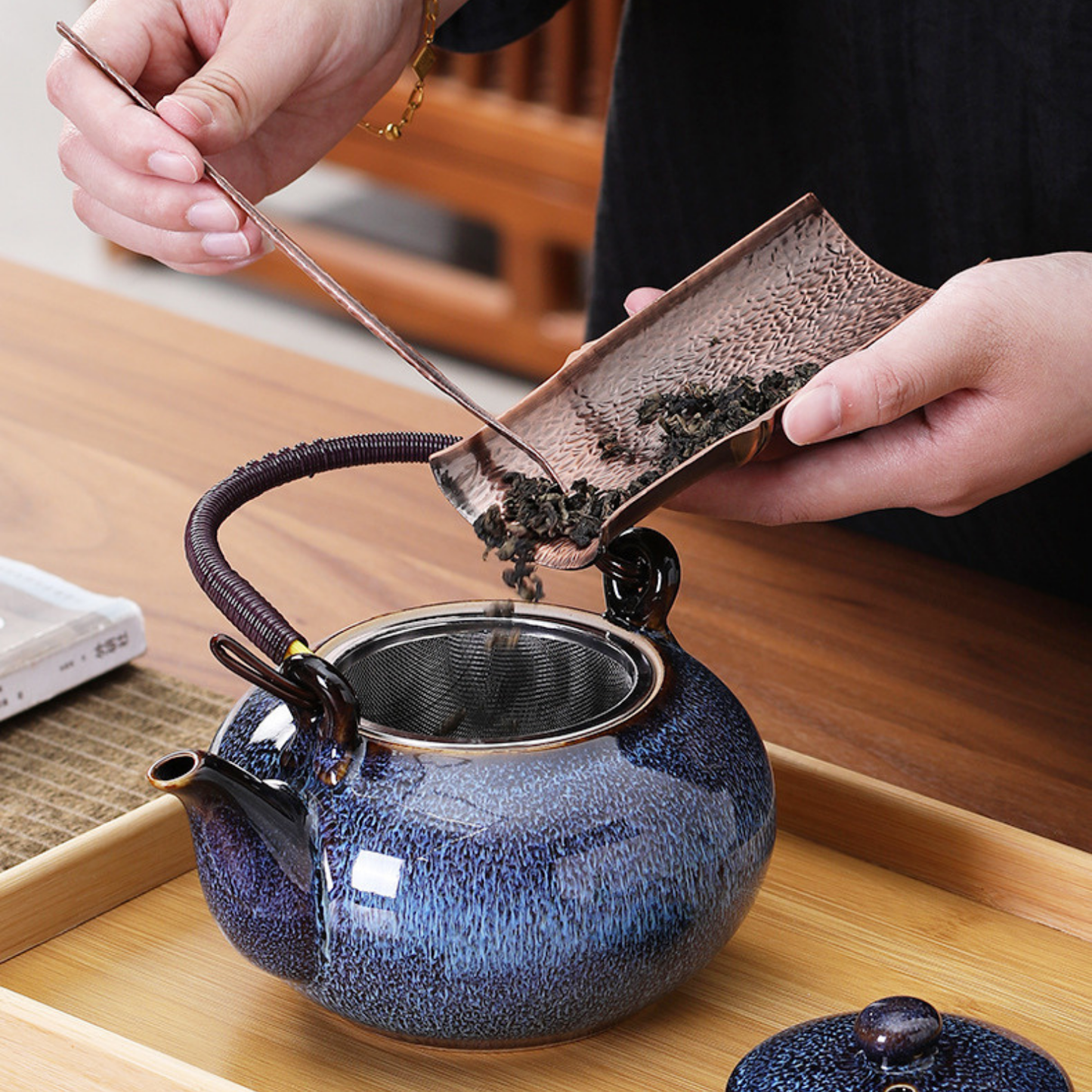 Théière en Céramique - Hekai - Coffret 6 Tasses