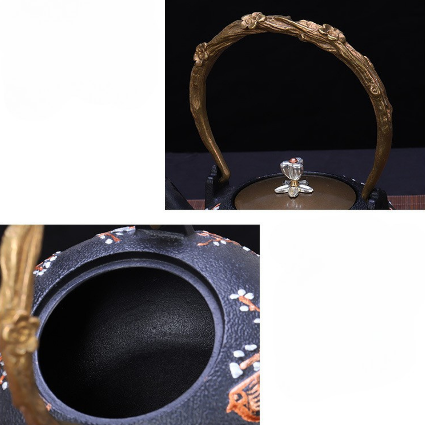 Théière en Fonte Japonaise - Hanabira
