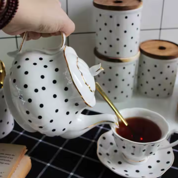 Théière en Porcelaine Anglaise - Karmielle