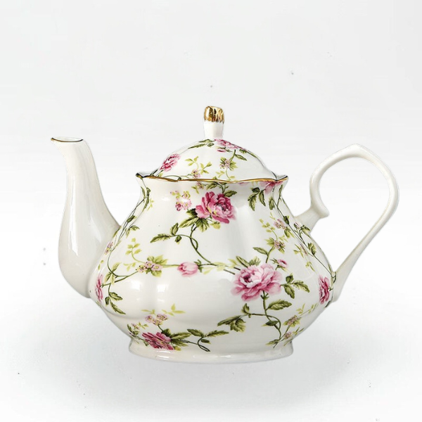 Théière en Porcelaine Anglaise - Camilia