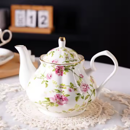 Théière en Porcelaine Anglaise - Camilia