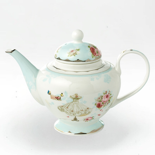 Théière en Porcelaine Anglaise - Soraphia