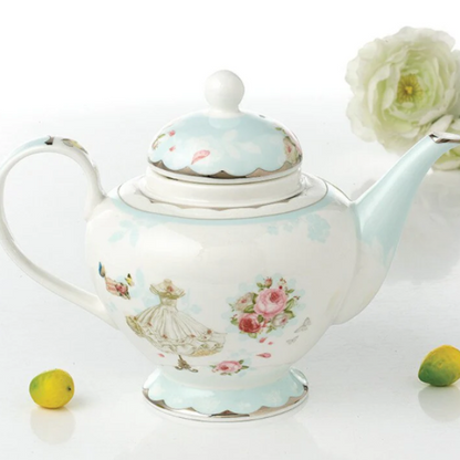Théière en Porcelaine Anglaise - Soraphia