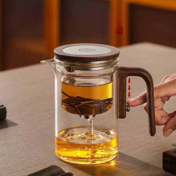 Théière en verre magnétique - Clairia