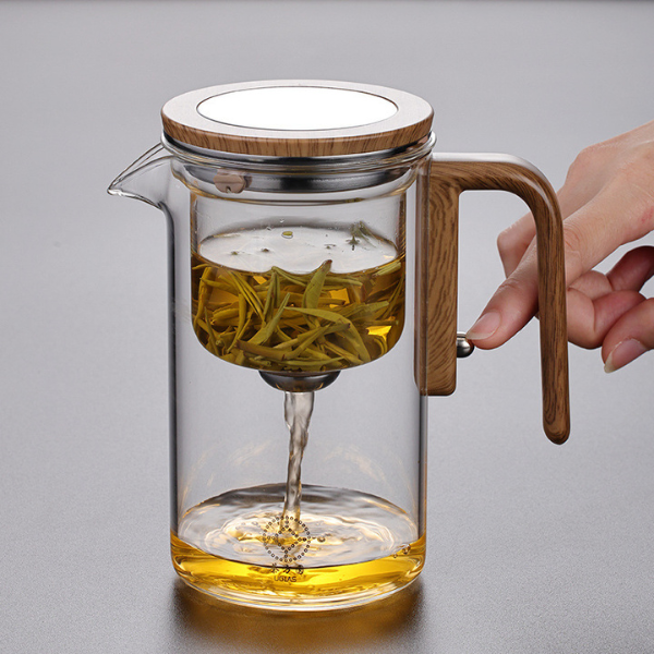Théière en verre magnétique - Clairia