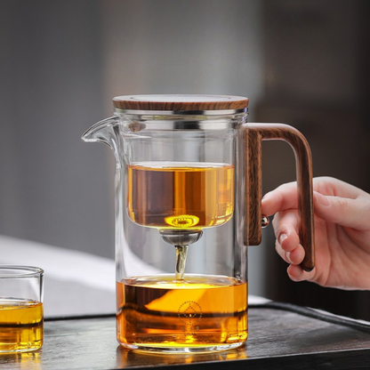 Théière en verre magnétique - Clairia