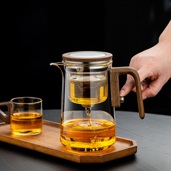 Théière en verre magnétique - Clairia