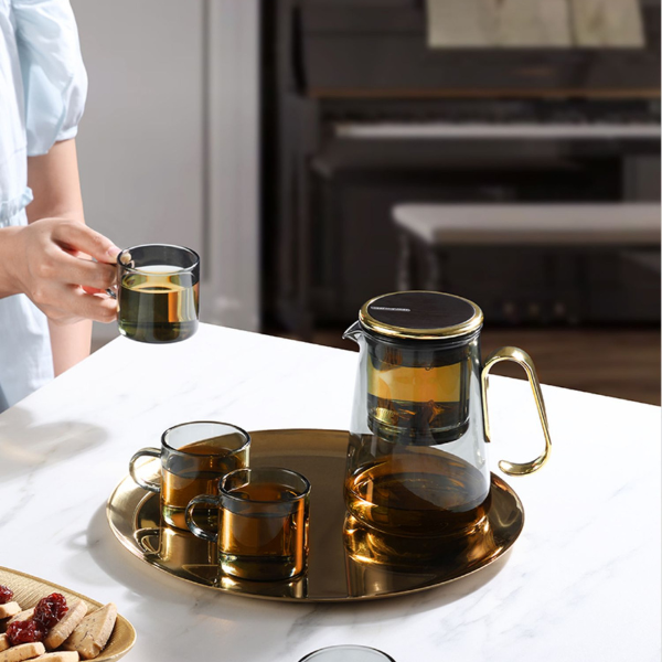 Théière en verre clipsable - Namisa