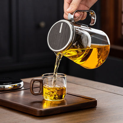 Théière en verre clipsable - Namisa