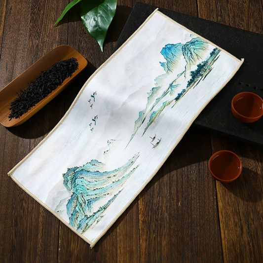 Tissu Cérémonial "Shān Shuǐ"