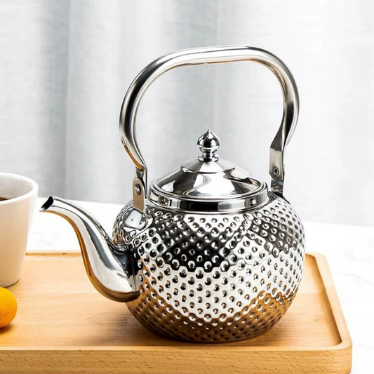 Théière en Inox Marocaine - Marrakchia