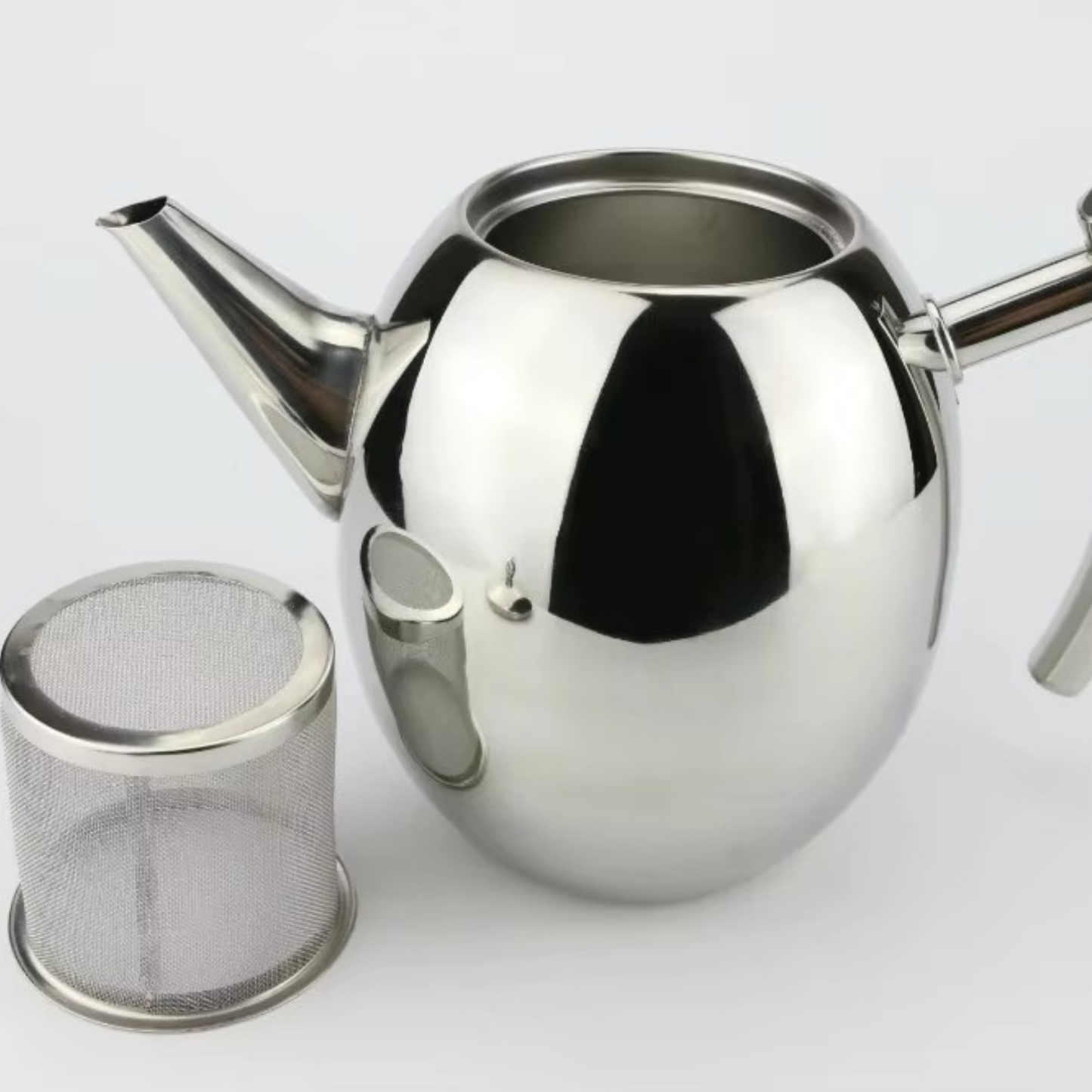 Théière en Inox Marocaine - Zayna