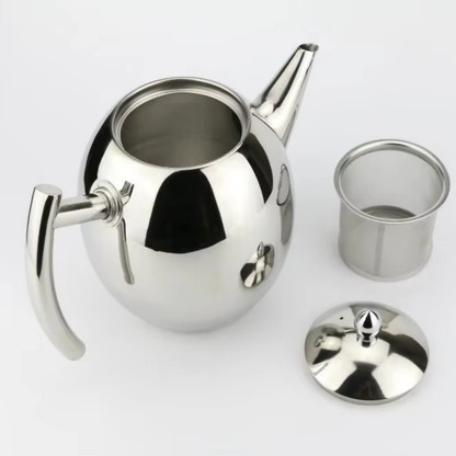 Théière en Inox Marocaine - Zayna