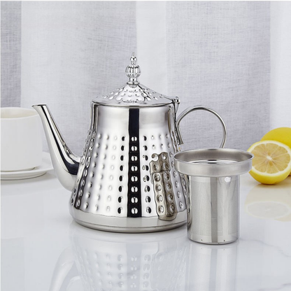 Théière en Inox Marocaine - Safya