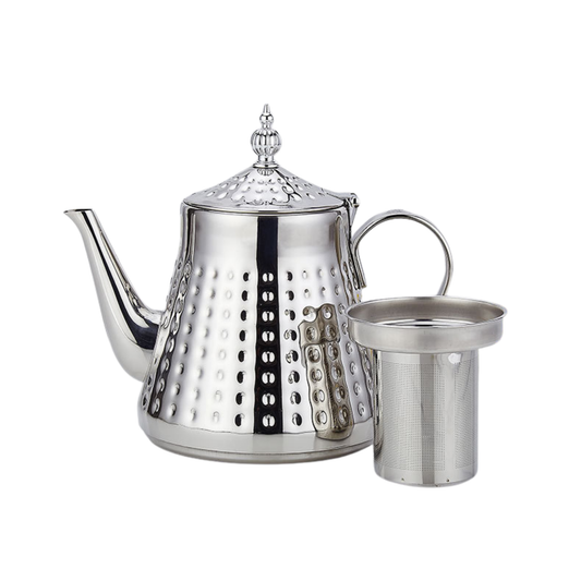 Théière en Inox Marocaine - Safya