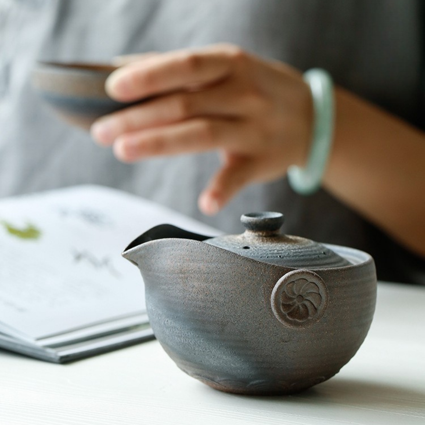 Théière Japonaise en Céramique - Tsuki