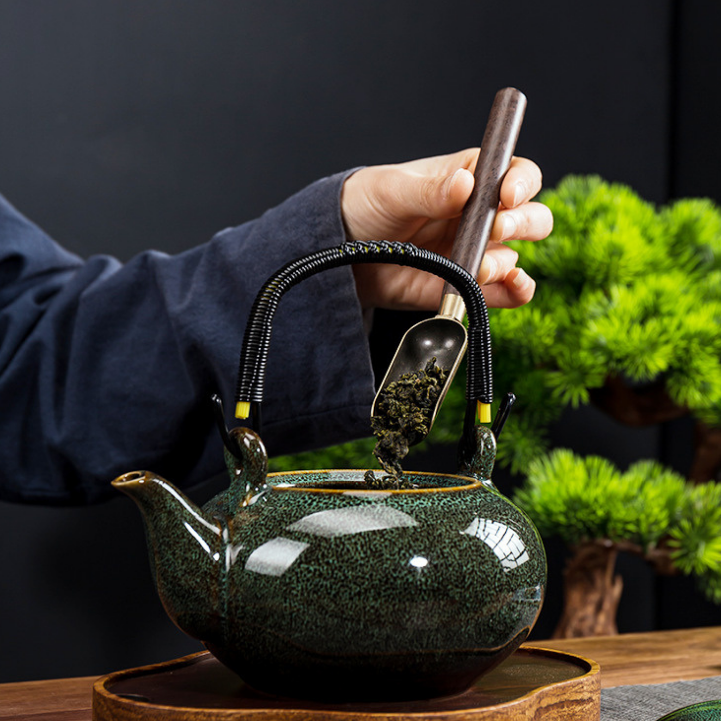 Théière en Céramique - Hekai - Coffret 6 Tasses