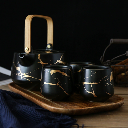 Service à thé en Porcelaine - Set complet - Skadi