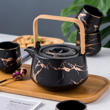 Service à thé en Porcelaine - Set complet - Skadi