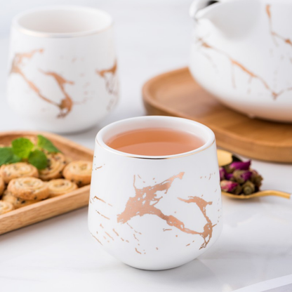 Service à thé en Porcelaine - Set complet - Skadi