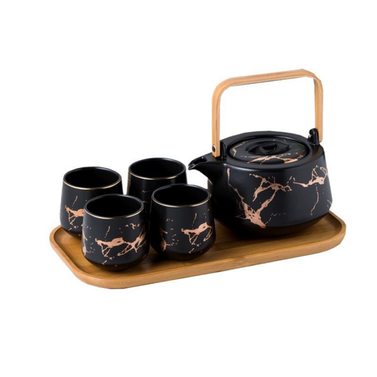 Service à thé en Porcelaine - Set complet - Skadi