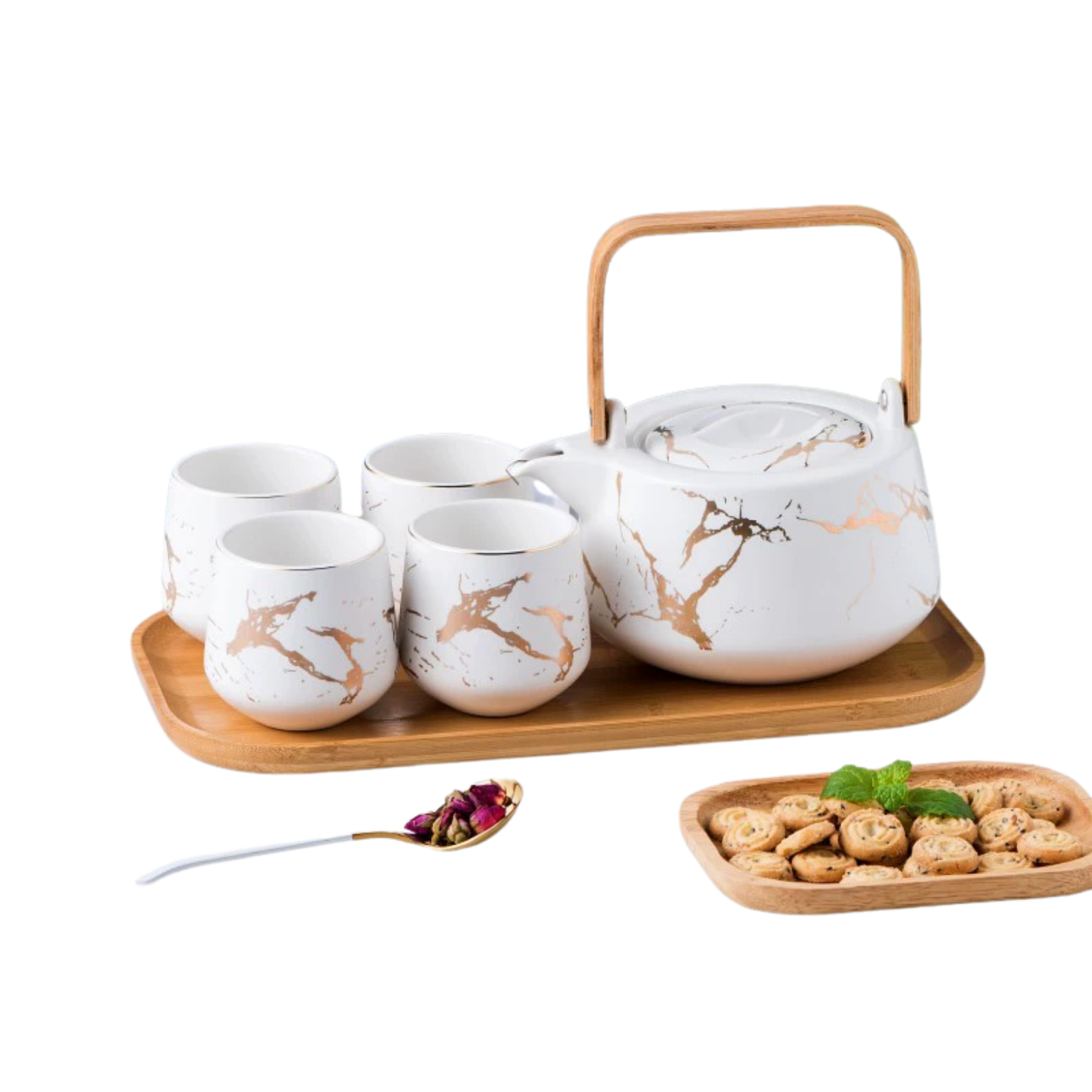 Service à thé en Porcelaine - Set complet - Skadi