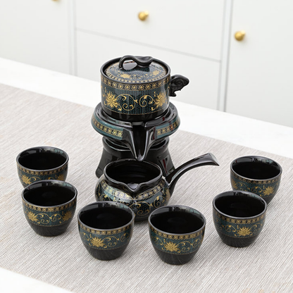 Service à thé Chinois - Set complet - Lotus Éternel