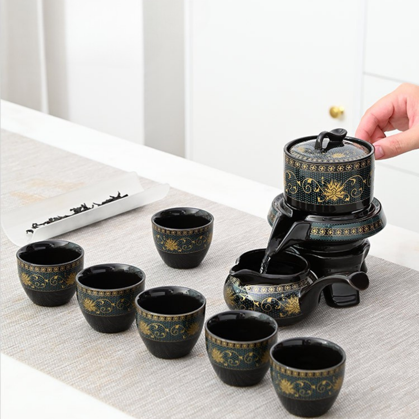 Service à thé Chinois - Set complet - Lotus Éternel