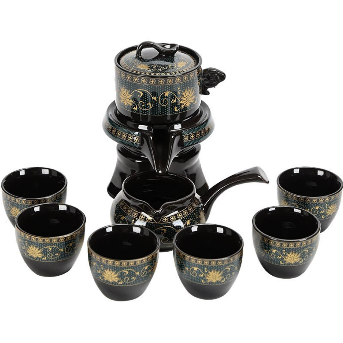 Service à thé Chinois - Set complet - Lotus Éternel