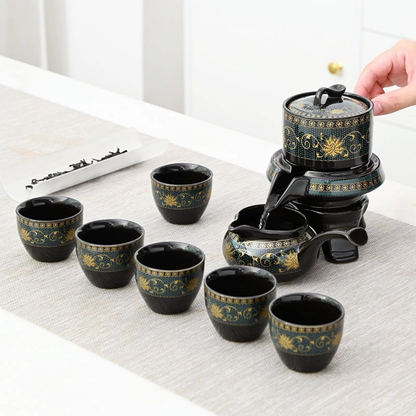 Service à thé Chinois - Set complet - Lotus Éternel