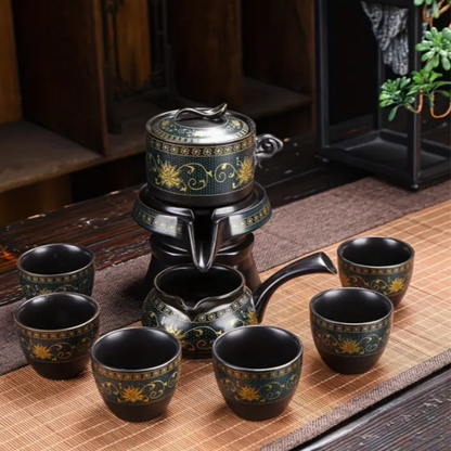 Service à thé Chinois - Set complet - Lotus Éternel