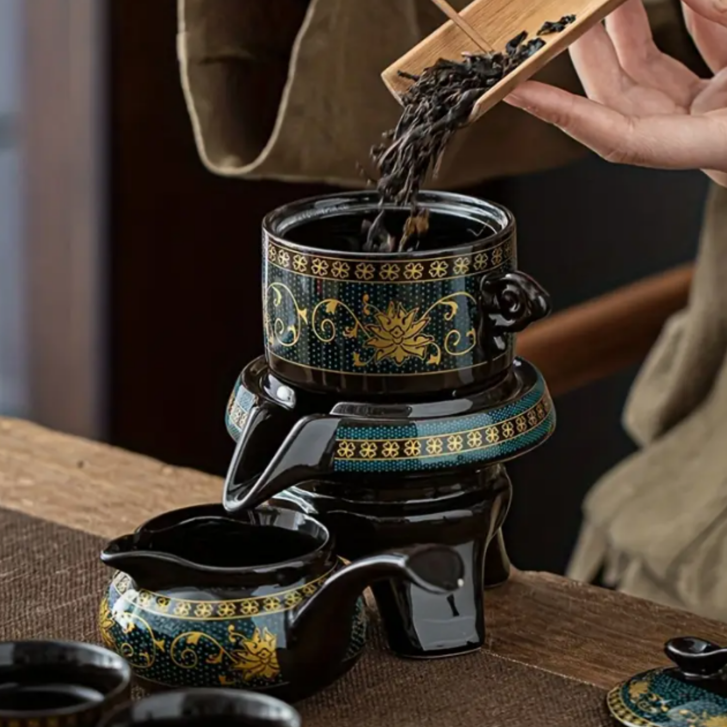 Service à thé Chinois - Set complet - Lotus Éternel