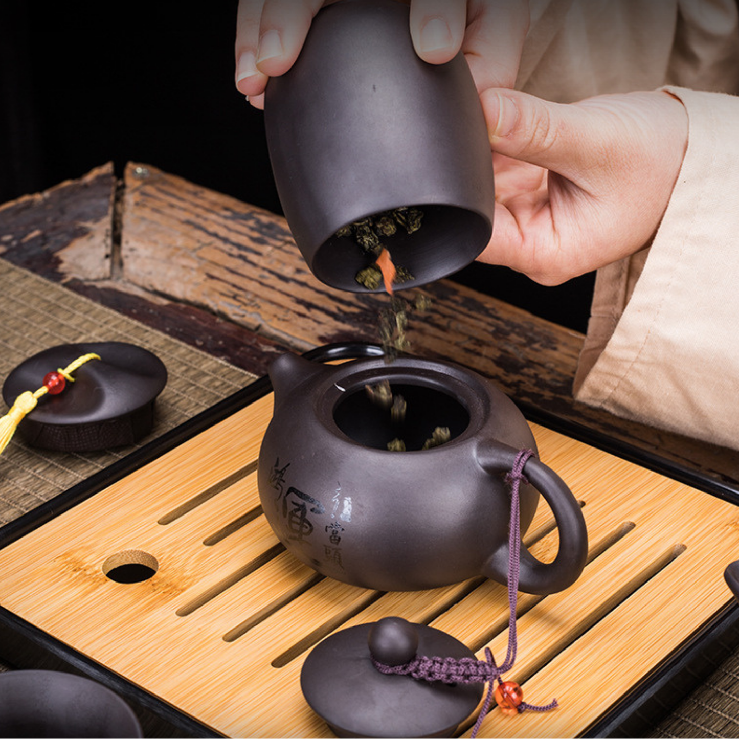 Service à thé chinois - Set complet - Zisha