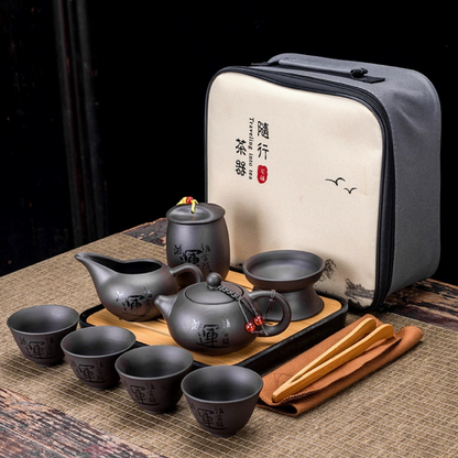 Service à thé chinois - Set complet - Zisha
