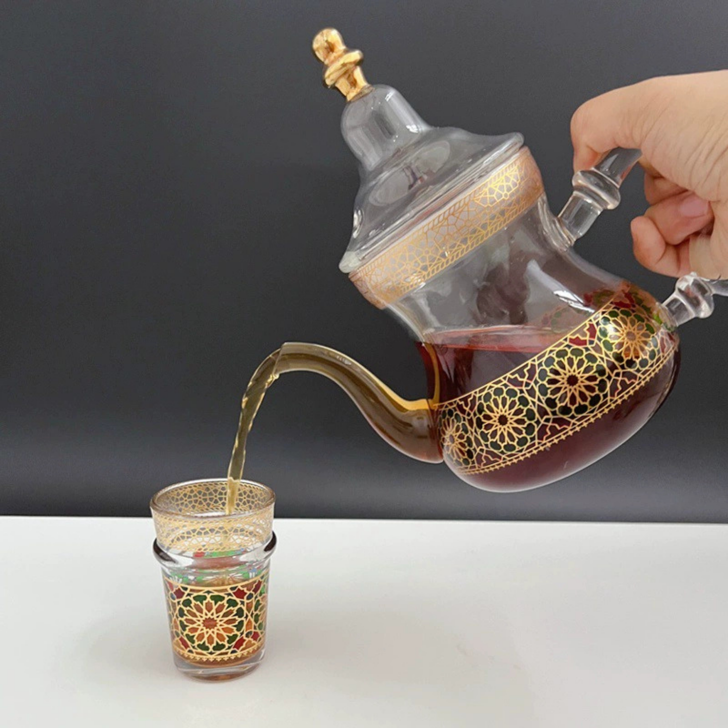 Service à thé Marocain - Set Complet - Zahara