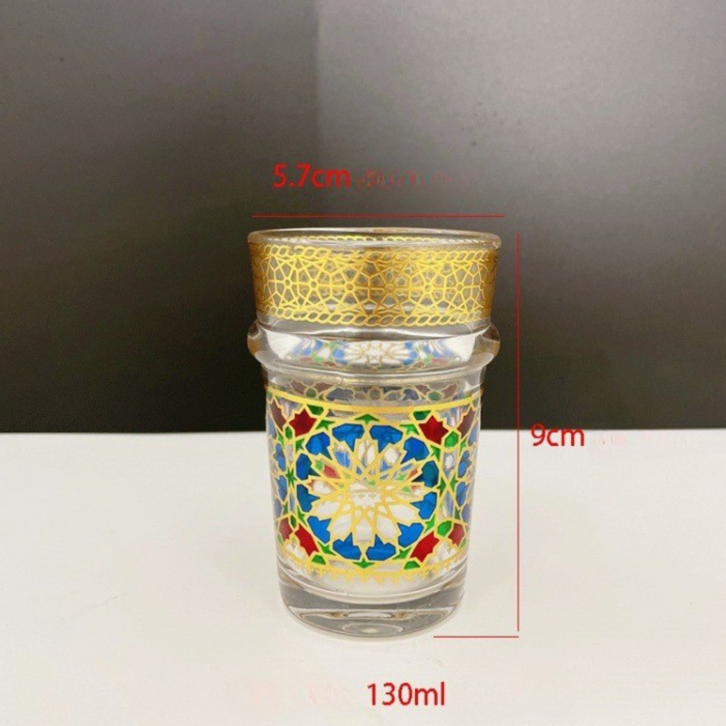 Verres Marocains Andalous – Coffret 6 pièces