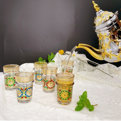 Verres Marocains Andalous – Coffret 6 pièces