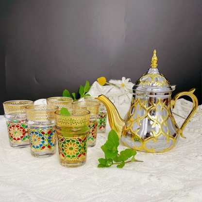 Verres Marocains Andalous – Coffret 6 pièces