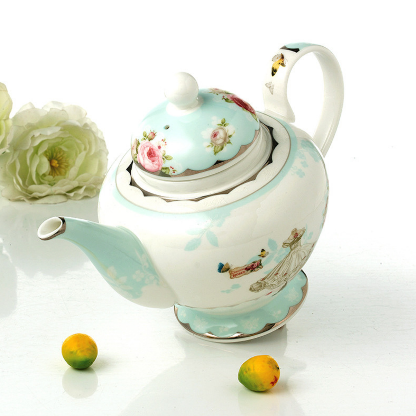 Théière en Porcelaine Anglaise - Soraphia