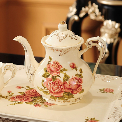 Service à thé Anglais en Porcelaine Set complet - Lady Eloise