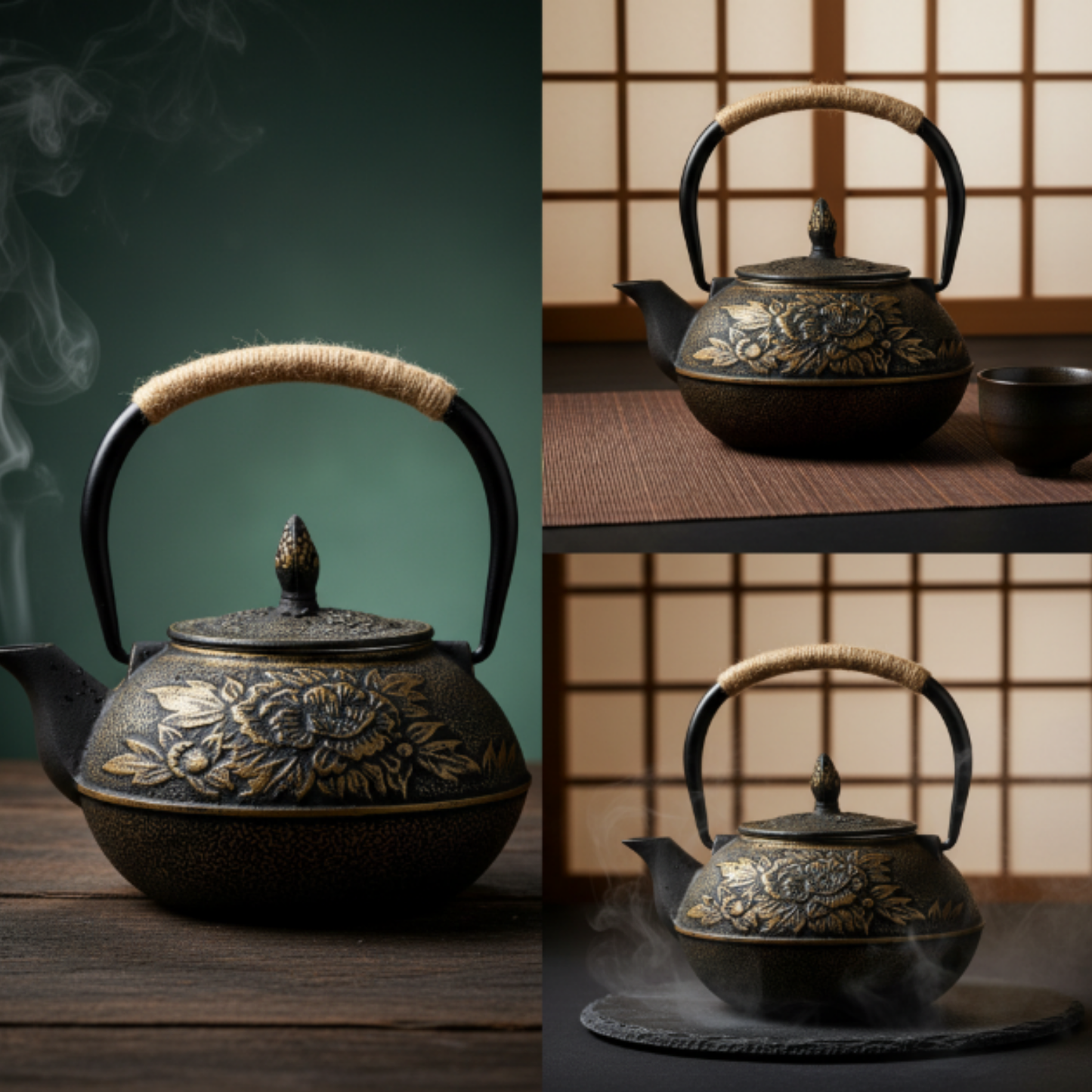 Théière en Fonte Japonaise - Ryukai