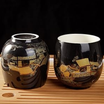 Service à thé Japonais - Set complet - Kurohana