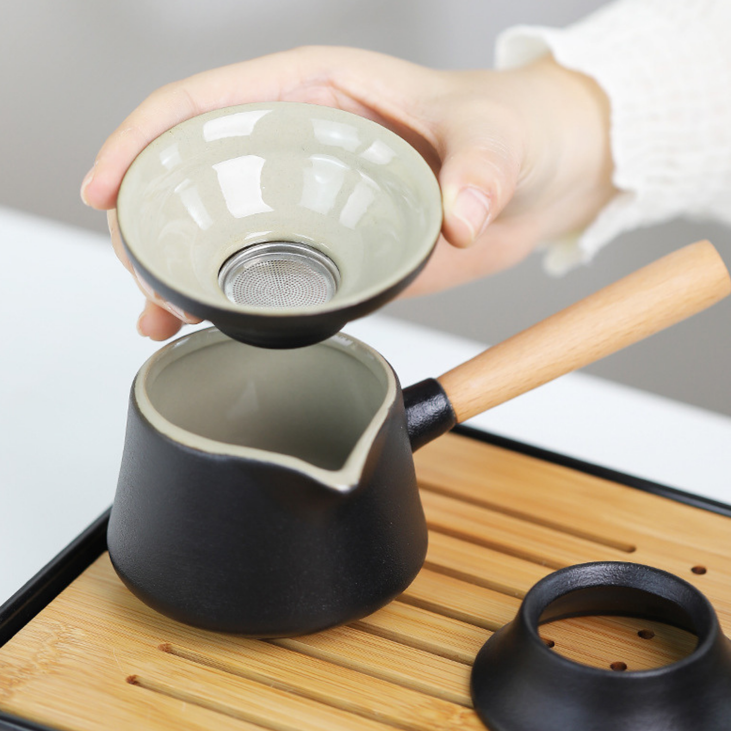 Service à thé Japonais - Coffret Set complet - Aokawa