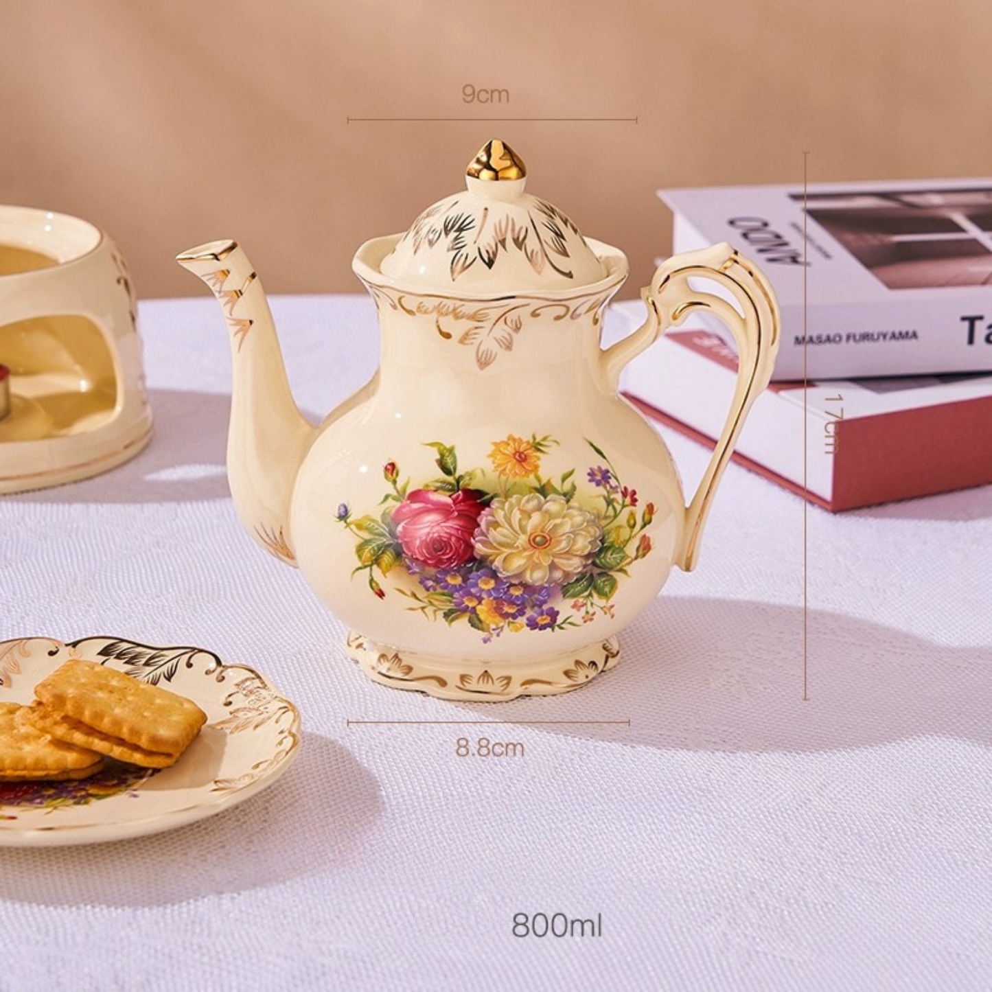 Service à thé Anglais en Porcelaine Set complet - Lady Eloise