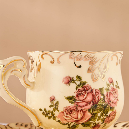 Service à thé Anglais en Porcelaine Set complet - Lady Eloise