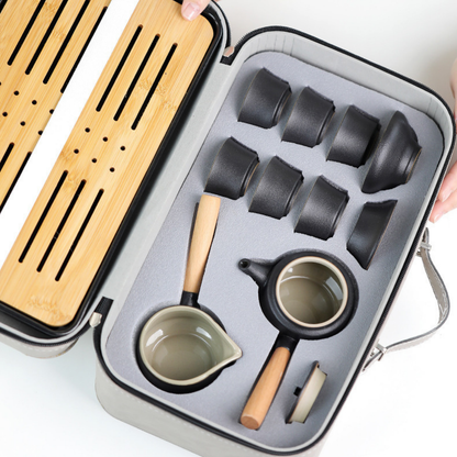 Service à thé Japonais - Coffret Set complet - Aokawa