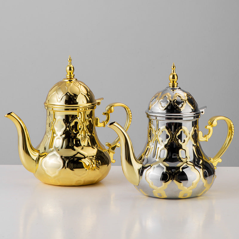 Théière en Inox Marocaine - Samira