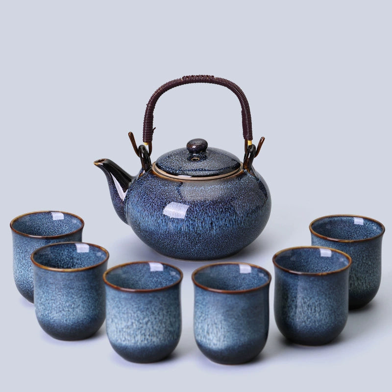Théière en Céramique - Hekai - Coffret 6 Tasses