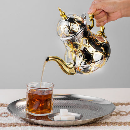 Théière en Inox Marocaine - Samira